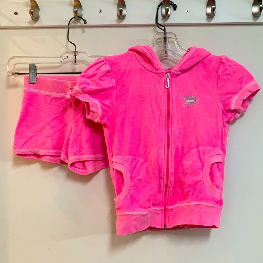 Juicy Couture Kids Terry Short Set, Tank sold separately